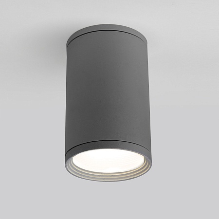 Уличный потолочный светильник Light IP65 35128/H серый Elektrostandard - фото