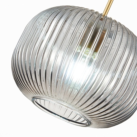 Подвес ST-Luce Латунь/Дымчатый E27 1*60W SL1154.303.01 - фото
