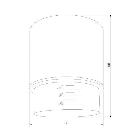 Потолочный светодиодный светильник Cors 25032/LED 10W 4200K белый Elektrostandard - фото