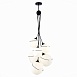 Светильник подвесной Черный/Белый E27 6*60W SLE103143-06 - фото