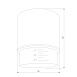 Потолочный светодиодный светильник Cors 25032/LED 10W 4200K белый Elektrostandard - фото