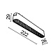 Трековый светильник Technical Basis Grid TR084-1-12W3K-W - фото