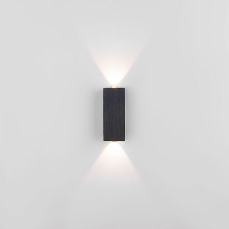 Настенный светодиодный светильник Petite LED 40110/LED черный Elektrostandard - фото