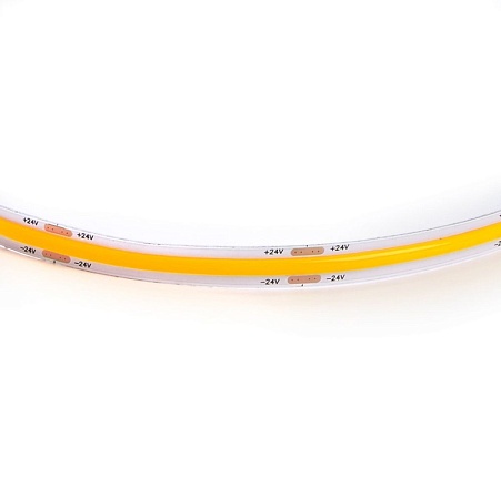 Светодиодная COB лента Feron LS530, 512SMD(2110)/м 12Вт/м 24V 5000*10*1.8мм 6500К IP20 - фото