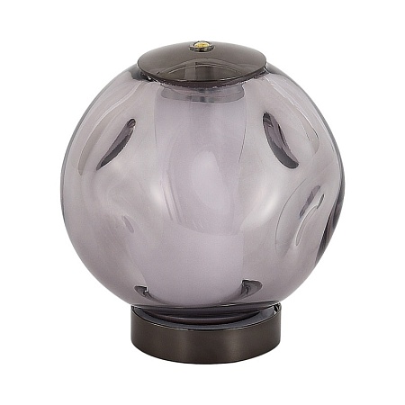 SL6520.404.01 Прикроватная лампа ST-Luce черный жемчуг/прозрачно-дымчатый LED 1*5W 4000K HELMI - фото