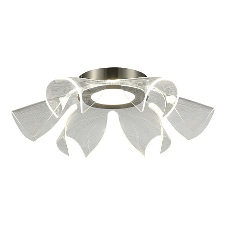 Светильник потолочный ST-Luce Никель/Прозрачный LED 1*20W 4000K SL6235.102.20 - фото