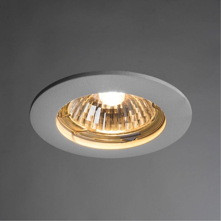 Точечный встраиваемый светильник Arte Lamp BASIC A2103PL-1WH - фото