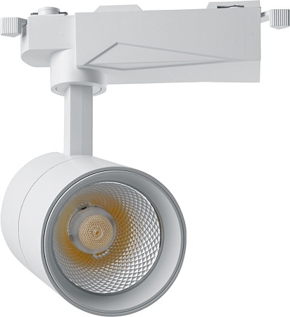 Светодиодный светильник Feron AL103 трековый однофазный на шинопровод 30W 4000K, 35 градусов, белый серия MarketBright - фото