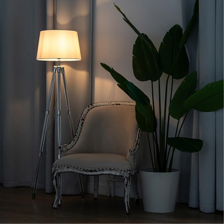 Торшер Arte Lamp WASAT A4023PN-1CC - фото