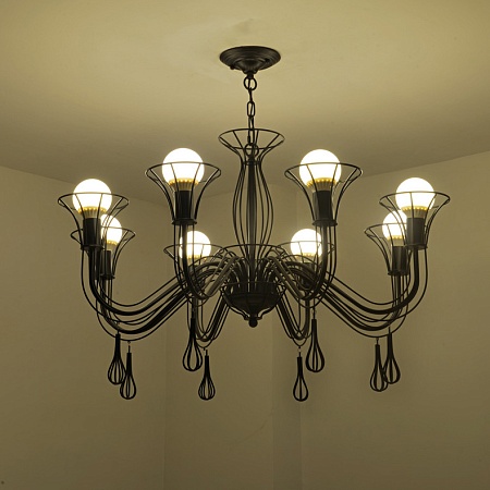 Подвесная Люстра Cast 8 White Imperiumloft 181893-26 - фото