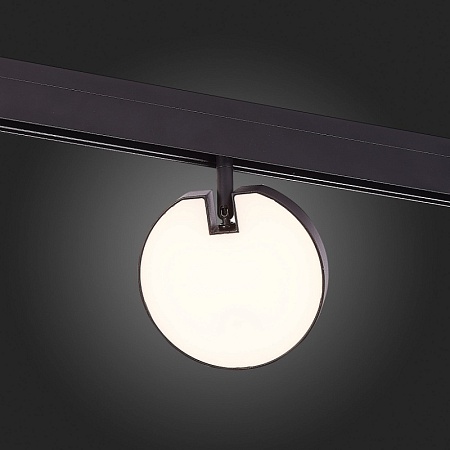 Магнитный трековый светильник Черный LED 1*15W 4000K 760Lm Ra>80 120° IP20 L150xW28xH21 ST359.446.15 - фото