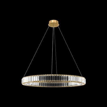 10135/800 Gold Подвесной светильник LOFT IT Crystal ring - фото