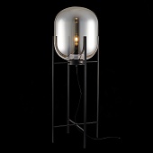 Торшер ST-Luce Черный/Дымчатый E27 1*40W (из 2-х коробок) SL1050.725.01