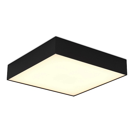 Светильник потолочный Черный LED 1*48W 3000K 4 320Lm Ra>90 120° IP20 L400xW400xH55 180- ST608.432.48 - фото