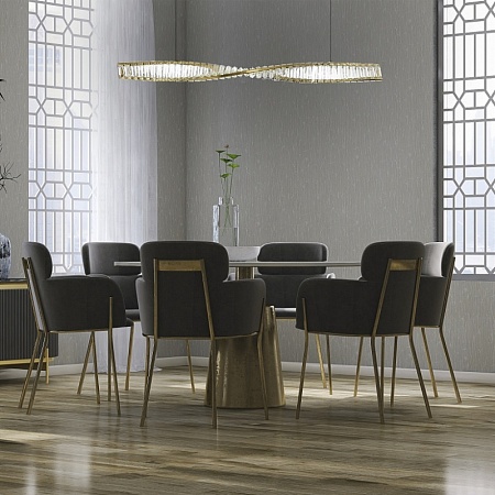 Светильник подвесной ST-Luce Хром/Прозрачный LED 1*21W 4000K SL6205.113.01 - фото