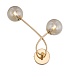 Бра ST-Luce Золотистый/Коньячный G9 2*3W SL435.201.02 - фото
