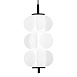 Светильник подвесной ST-Luce Черный/Белый LED 1*9W 3000K SL6121.403.01 - фото