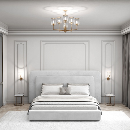 Потолочный светильник Eurosvet 60144/6 золото - фото