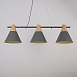 Реечный Подвесной Светильник Next Gray Imperiumloft 191620-26 - фото