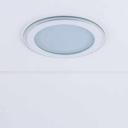 Встраиваемый потолочный светодиодный светильник DLKR200 18W 4200K белый - фото