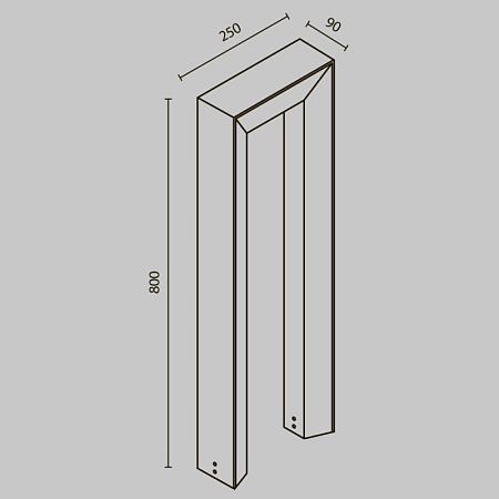 Ландшафтный светильник Outdoor O469FL-L12GF3K - фото