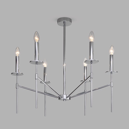 Потолочный светильник Eurosvet 60142/6 хром - фото