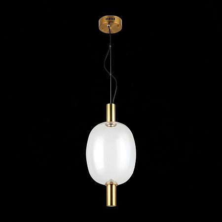 Светильник подвесной ST-Luce Бронзовый/Прозрачный LED 1*7W 2700K SL1582.313.01 - фото