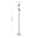 Светильник напольный ST-Luce Черный/Черный, Золотистый LED 2*3W 3000K SL6210.405.02 - фото