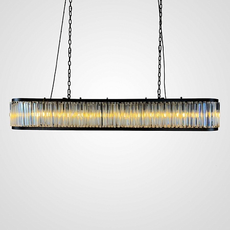 Люстра Rh 1920S Odeon Clear Glass Black 180 Imperiumloft 248522-22 - фото