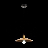 Светильник подвесной ST-Luce Черный/Золотистый E27 1*60W SL1017.203.01