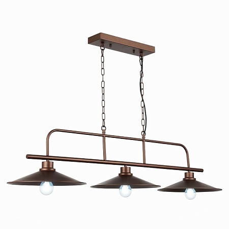 Люстра подвесная ST-Luce Кофейный/Кофейный E27 3*60W SL265.403.03 - фото
