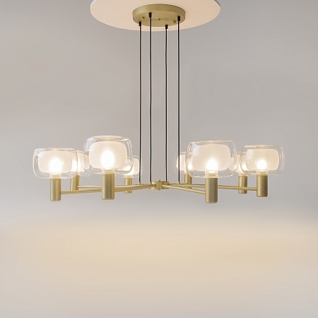 Подвесной светильник Maytoni Vision MOD411PL-08G - фото