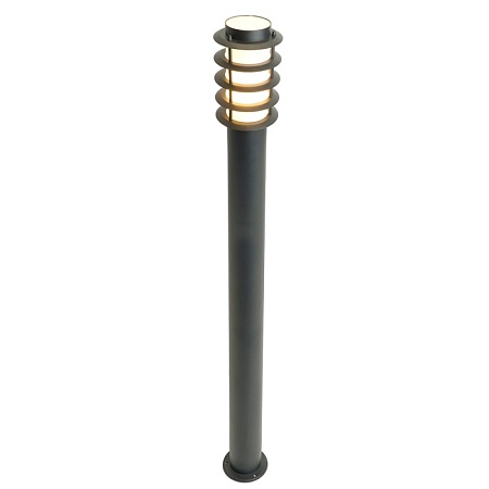 Светильник садово-парковый Feron DH047-1100, Техно столб, 18W E27 230V, черный - фото