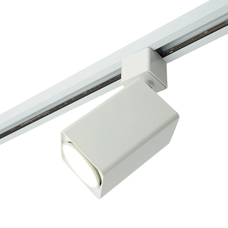 Светильник Feron AL144 трековый однофазный на шинопровод под лампу GU10, белый - фото