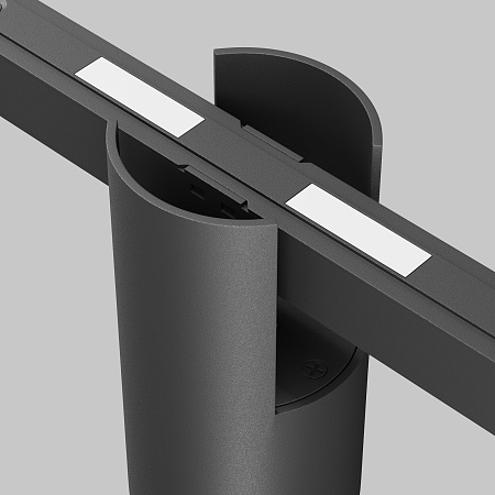 Трековая система Technical встраиваемая магнитная чёрная 350x175 TS-P-350-TR122-4-7W-DS-B