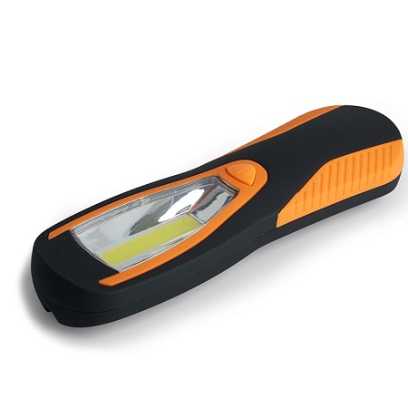 Фонарь рабочий FERON TH2402 на батарейках 3*AA, COB 2W пластик - фото