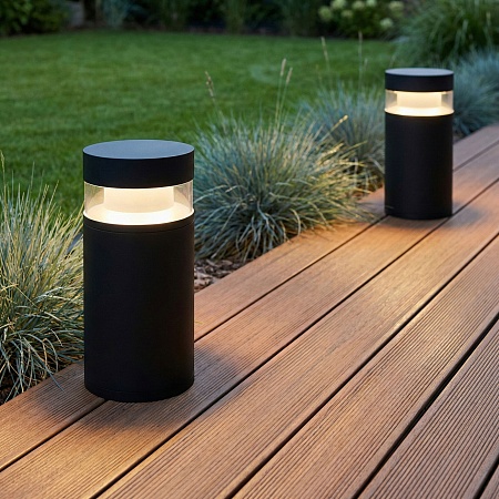 Ландшафтный светильник черный IP54 1531 TECHNO LED черный Elektrostandard - фото