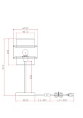 Настольный светильник Freya FR5333TL-01W