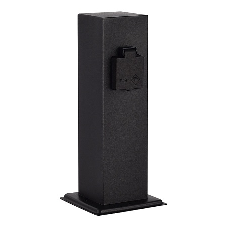 Столб уличный 2 розетки ST-Luce черный 3500W SL9012.405.00 - фото