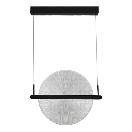 Светильник подвесной ST-Luce Черный/Прозрачный LED 1*15W 4000K SL6233.403.15 - фото