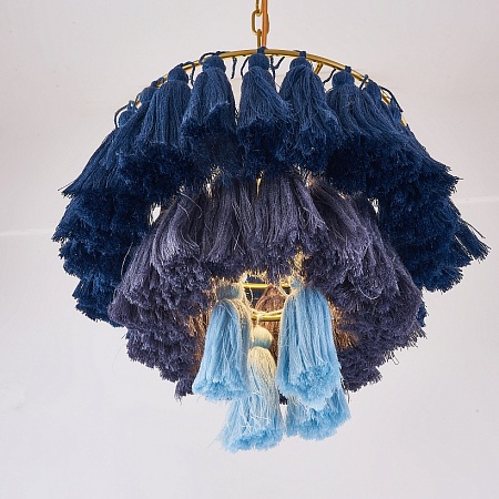 Подвесной Светильник Tassel Синий Imperiumloft 181895-26 - фото
