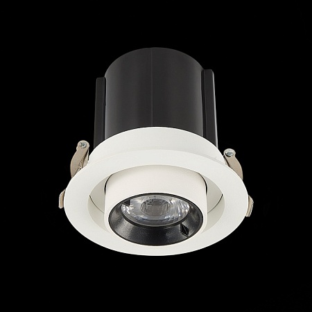 Св-к встр. Белый LED 1*12W 3000K 900Lm Ra80 24° IP20 D90xH92 180-240V ST702.238.12 - фото
