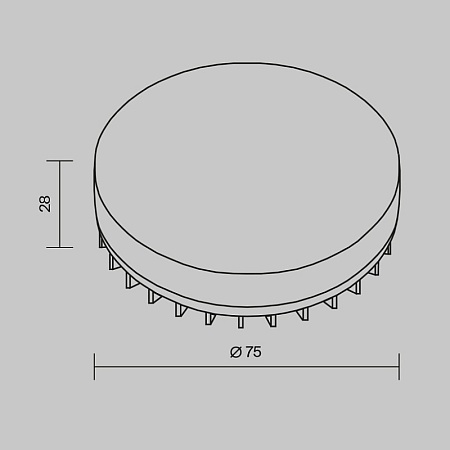Лампочка Voltega 2430 - фото