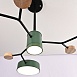 Люстра На Штанге Meade 4 Lamps Green Imperiumloft 207855-26 - фото