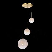 Светильник подвесной ST-Luce Золотистый/Прозрачно-белый E27 3*60W SL1190.203.03