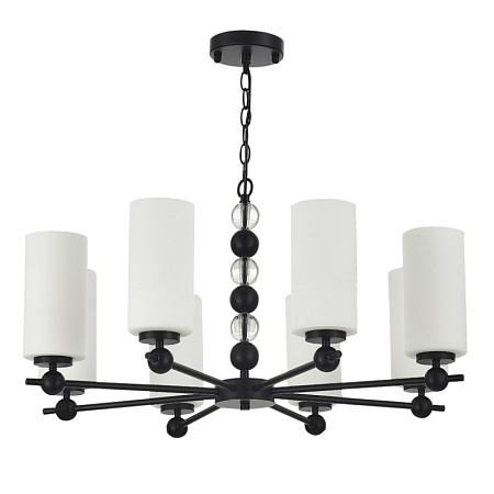 Светильник подвесной ST-Luce черный/белый E27 8*40W SL2003.403.08 - фото
