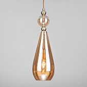 Подвесной акцентный светильник Eurosvet 50202/1 янтарный
