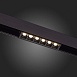 Магнитный трековый светильник Черный LED 1*6W 3000K 532Lm Ra>90 36° IP20 L115xW22xH44 4 ST361.436.06 - фото