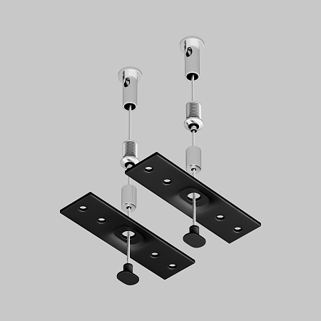 Подвес тросовый  2шт Exility черный - фото