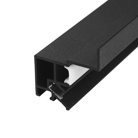 Парящий профиль под натяжной ПВХ потолок ST-Luce Черный Длина 2 000мм ST038.429.01 - фото